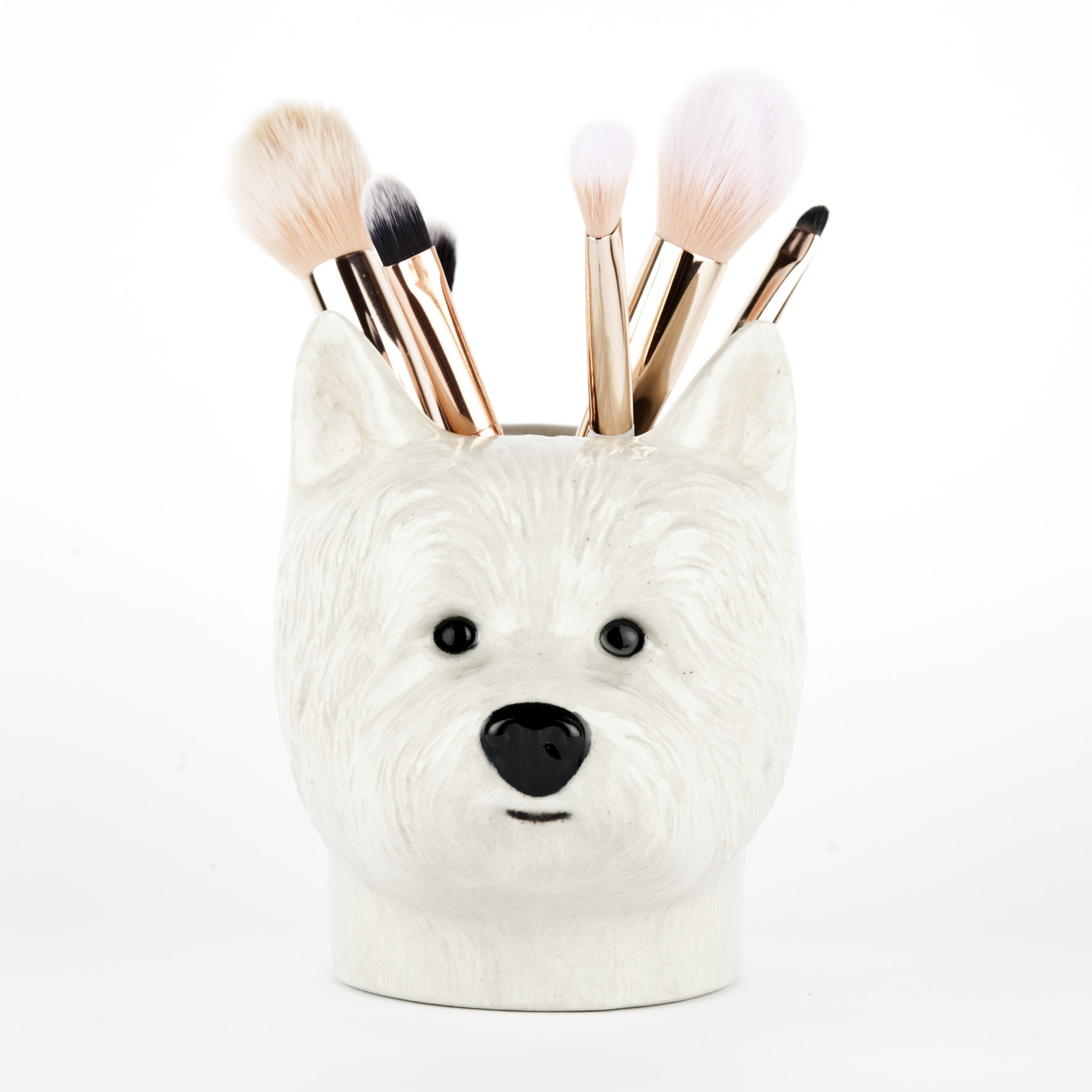 Quail Ceramics Westie Pencil Pot