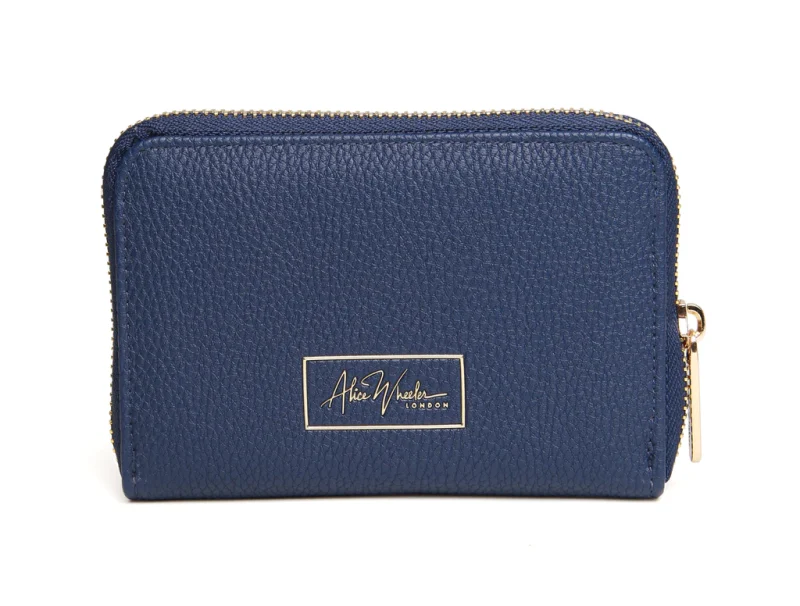 Alice Wheeler London Bromley Purse - Navy