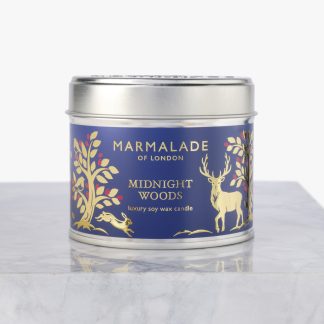 Marmalade Of London Midnight Woods Medium Tin Candle