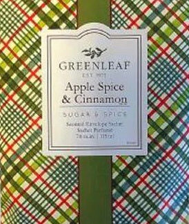 Greenleaf Apple Spice and Cinnamon Scented Sachet