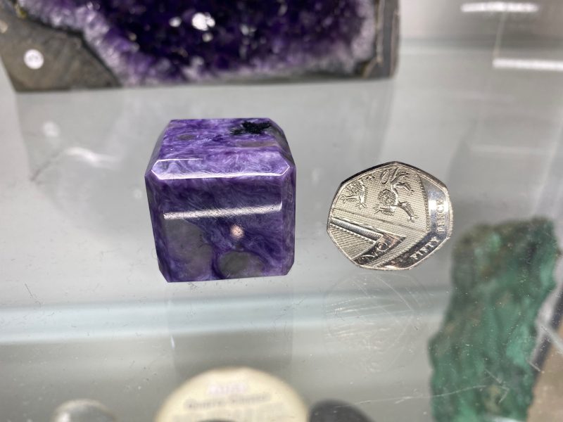 Charoite Cube