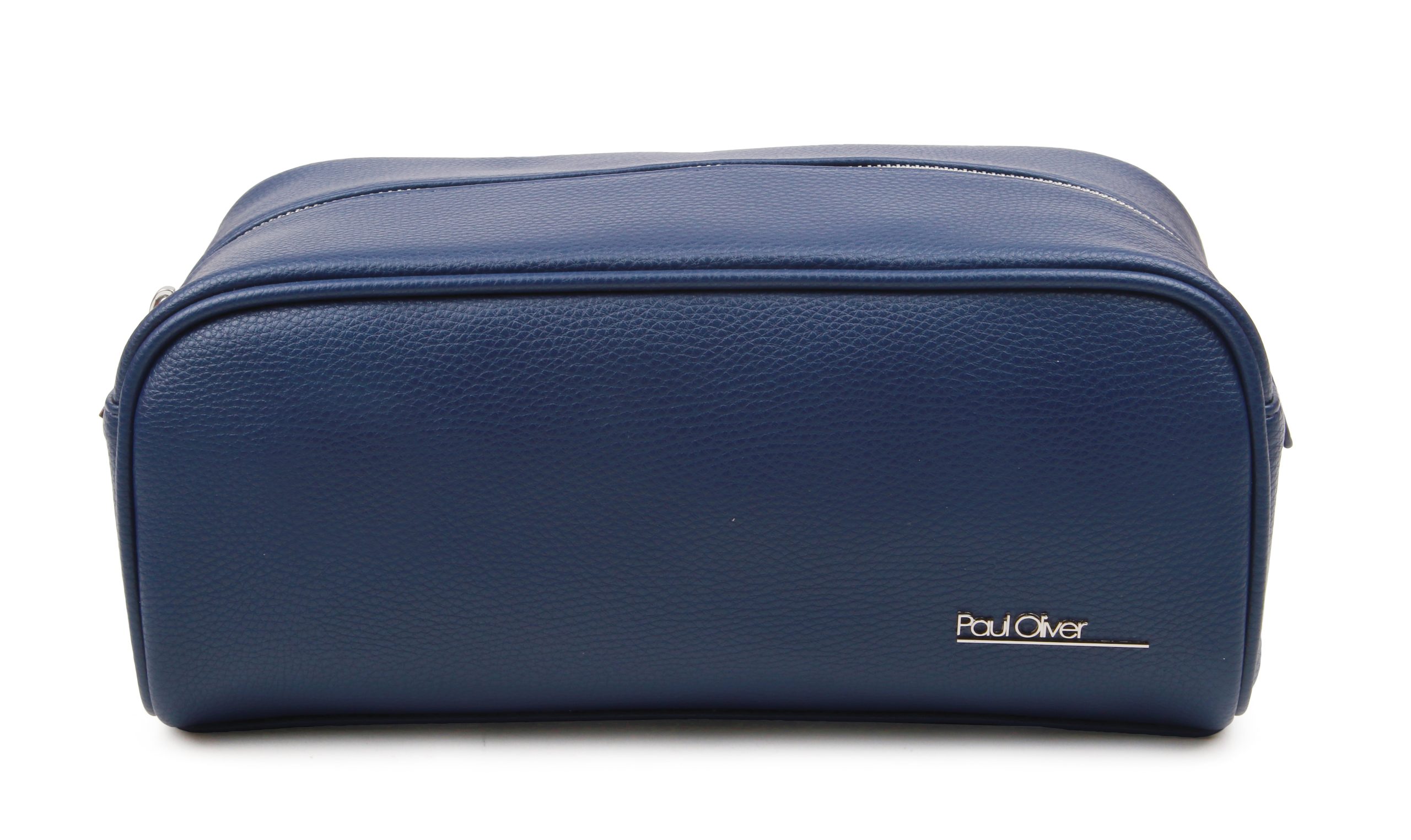 Paul Oliver Navy Luxury Wash Bag