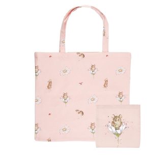 Wrendale Designs 'Oops a Daisy' Mouse Foldable Shopping Bag