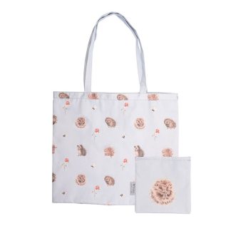 Wrendale Designs 'Awakening' Hedgehog Foldable Shopping Bag