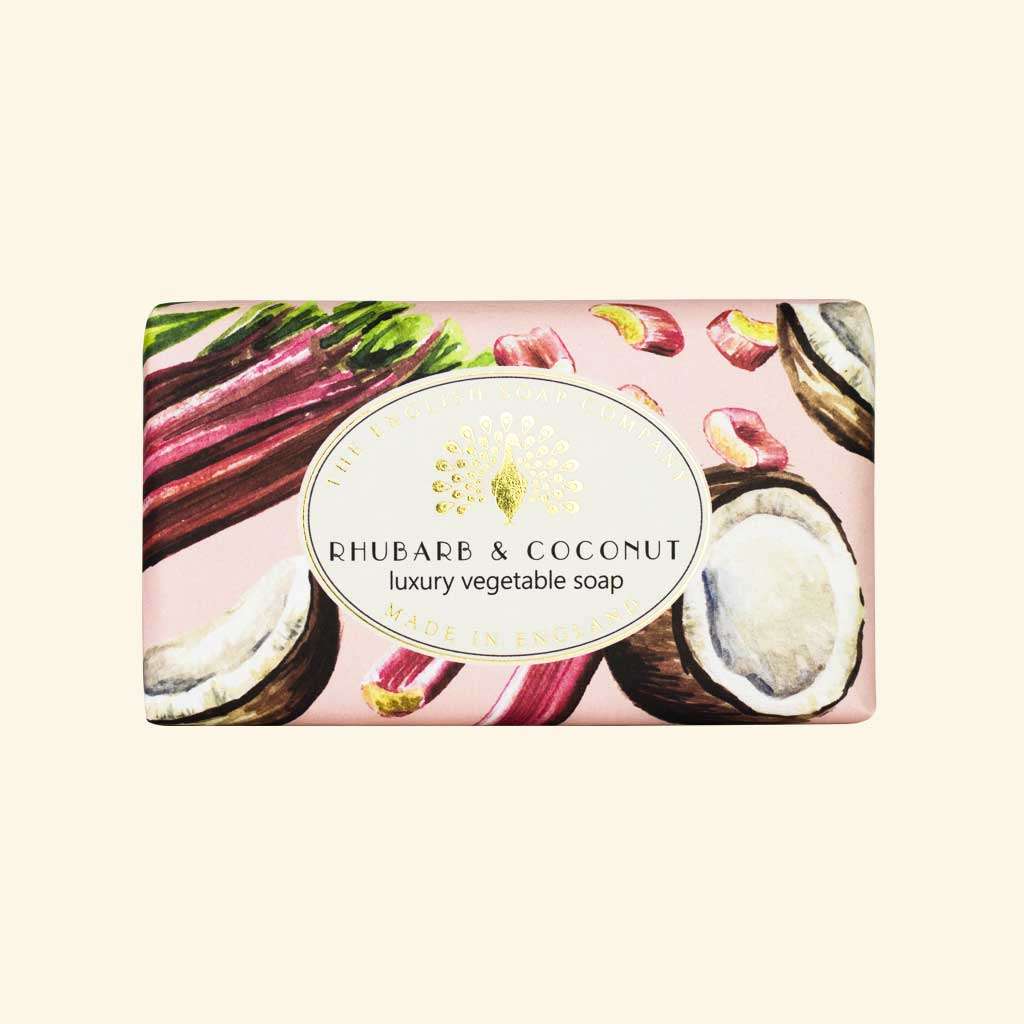 The English Soap Company Vintage Rhubarb and Coconut Soap