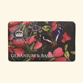 Kew Gardens Geranium and Basil Soap