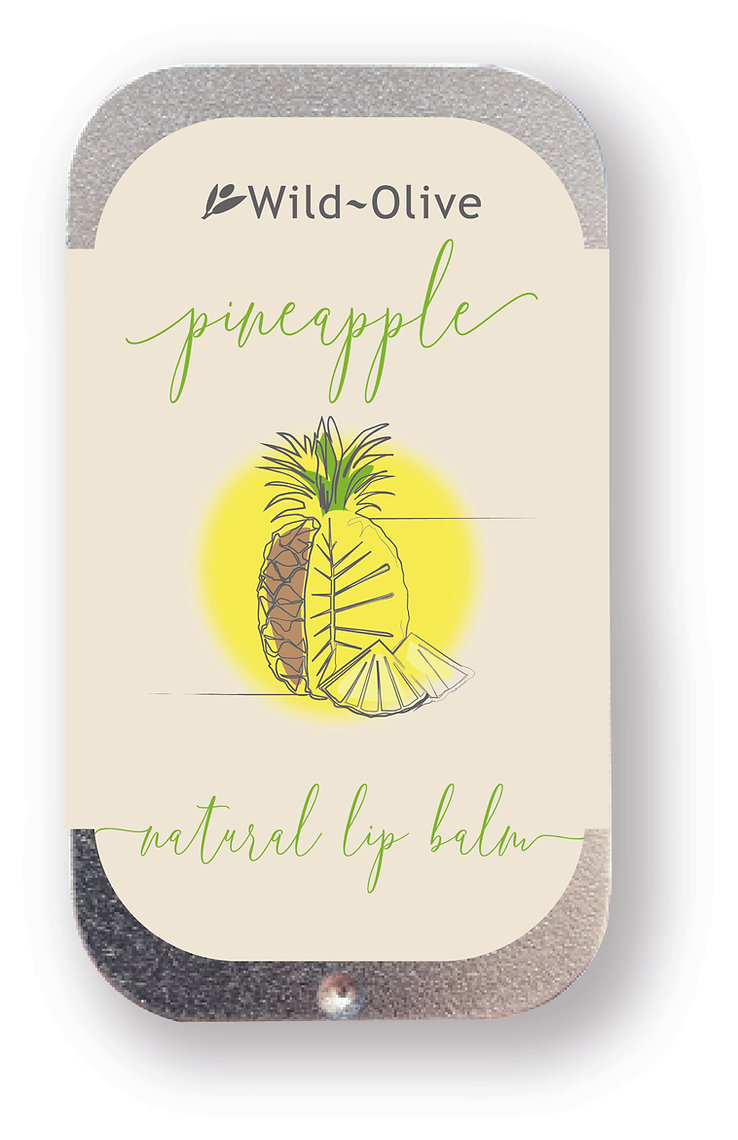 Wild Olive Pineapple Lip Balm