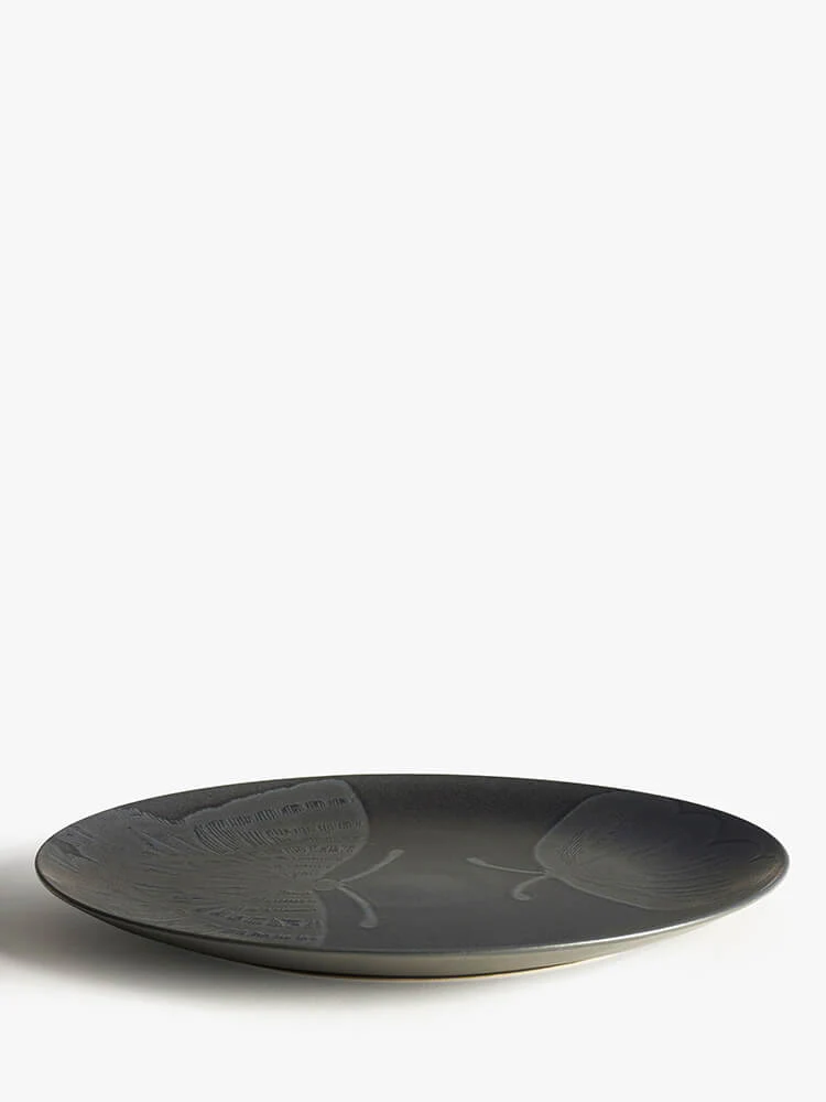 Kew Gardens Living Jewels Black Charger Plate - Image 3