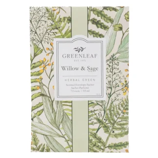 Greenleaf Willow & Sage Scented Sachet