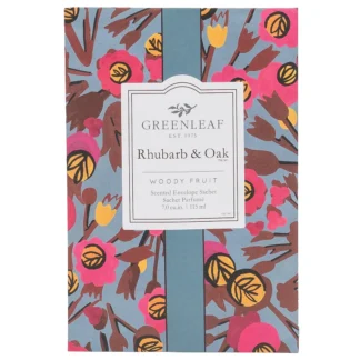 Greenleaf Rhubarb & Oak Scented Sachet
