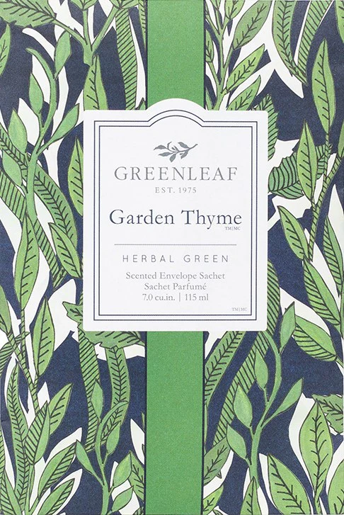 Greenleaf Garden Thyme Scented Sachet