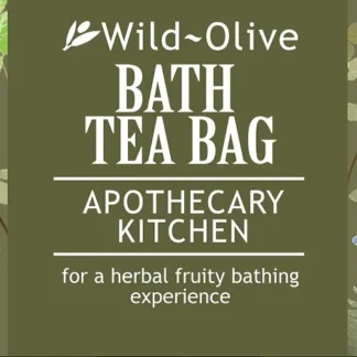 Wild Olive Bath Tea Bag - Apothecary Kitchen
