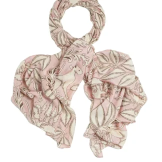 One Hundred Stars Sphinx Pink Scarf