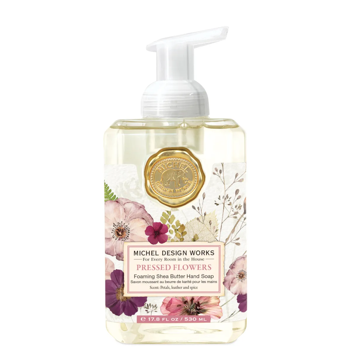 Michel Design Works Pressed Flowers Foaming Hand Soap