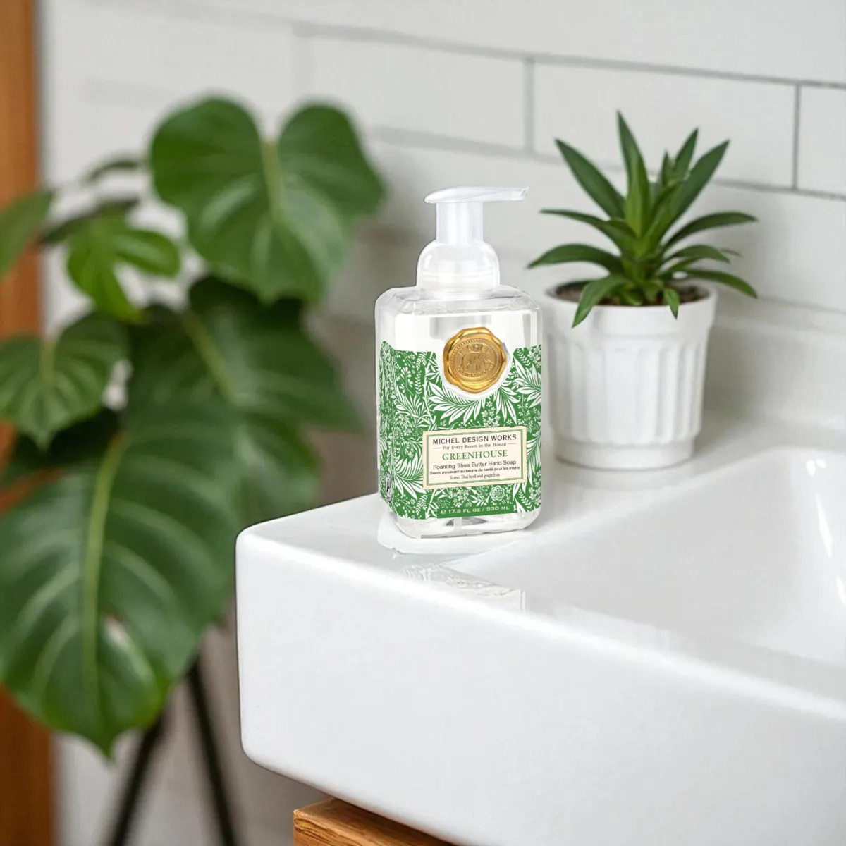 Michel Design Works Greenhouse Foaming Hand Soap - Image 2