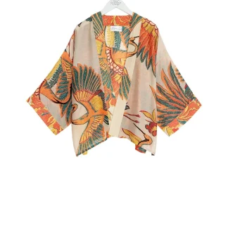 One Hundred Stars Crane Stone Kimono