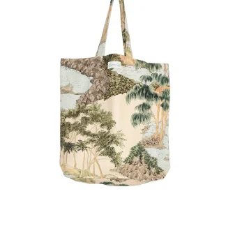 One Hundred Stars Rivers and Trees Natural Canvas Bag