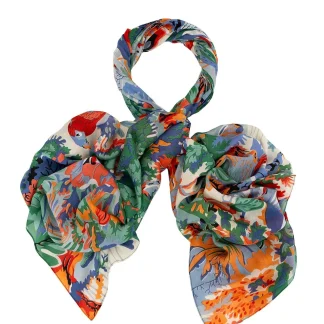 One Hundred Stars Tropicana Blue Scarf