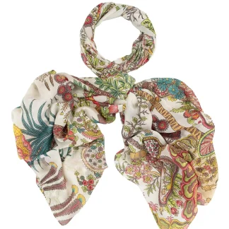 One Hundred Stars Boho Garden Ecru Scarf