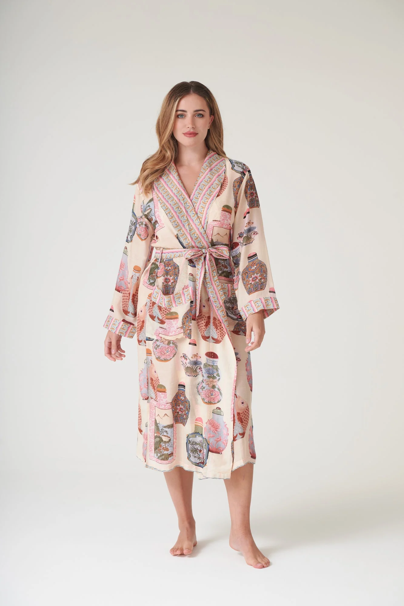 One Hundred Stars Perfume Bottles Blush Gown - Image 5