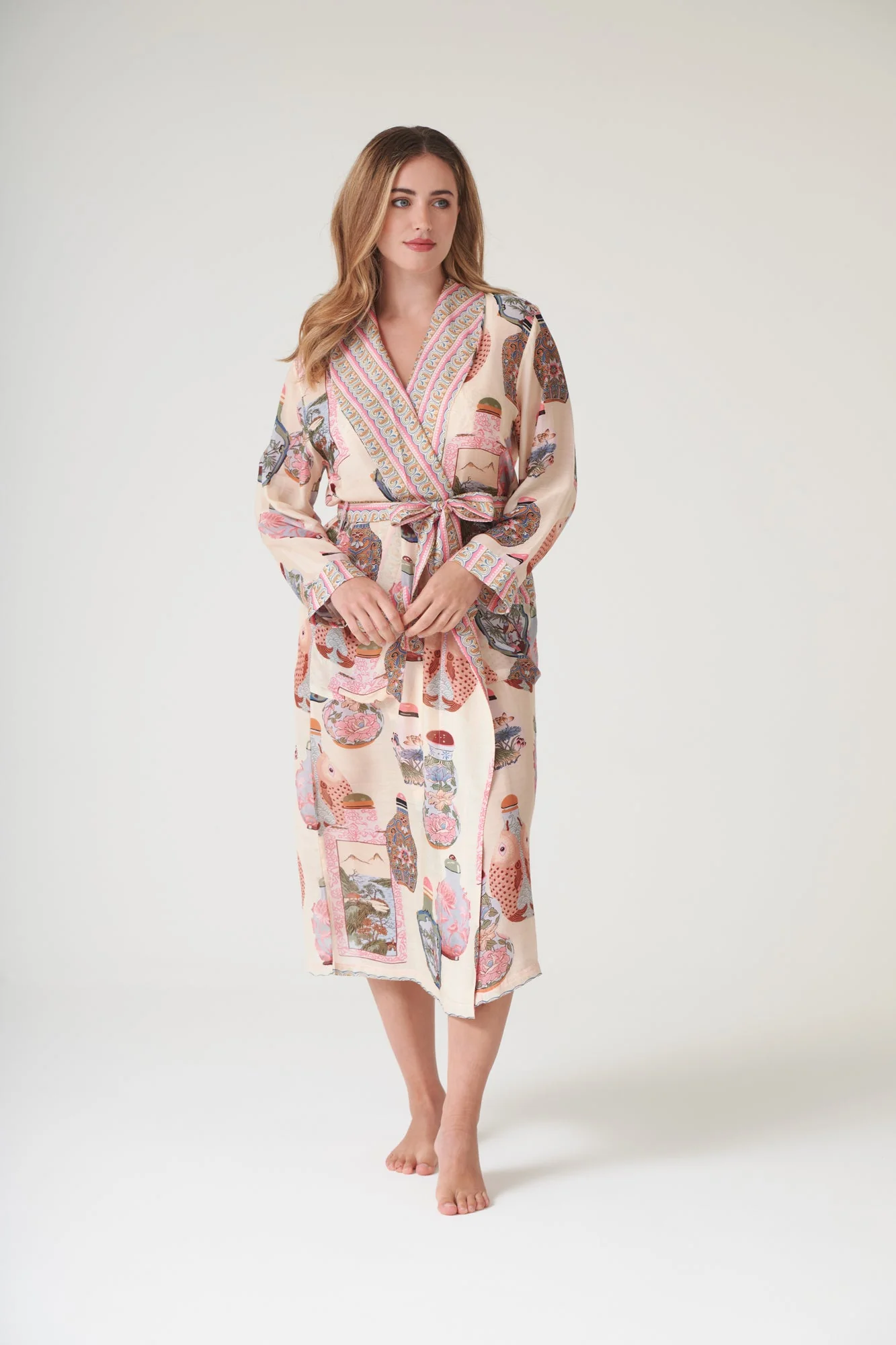 One Hundred Stars Perfume Bottles Blush Gown - Image 6
