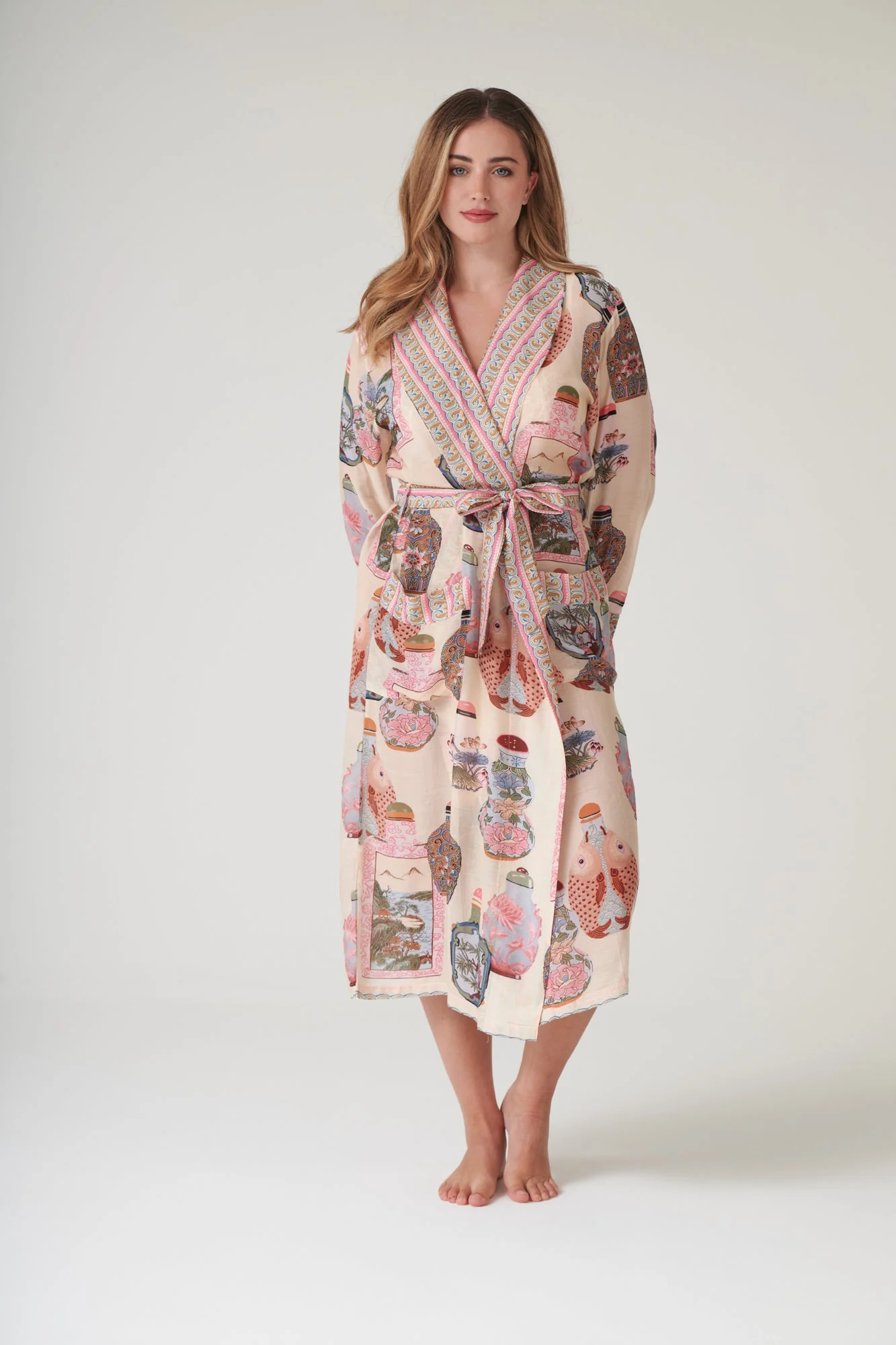One Hundred Stars Perfume Bottles Blush Gown - Image 7