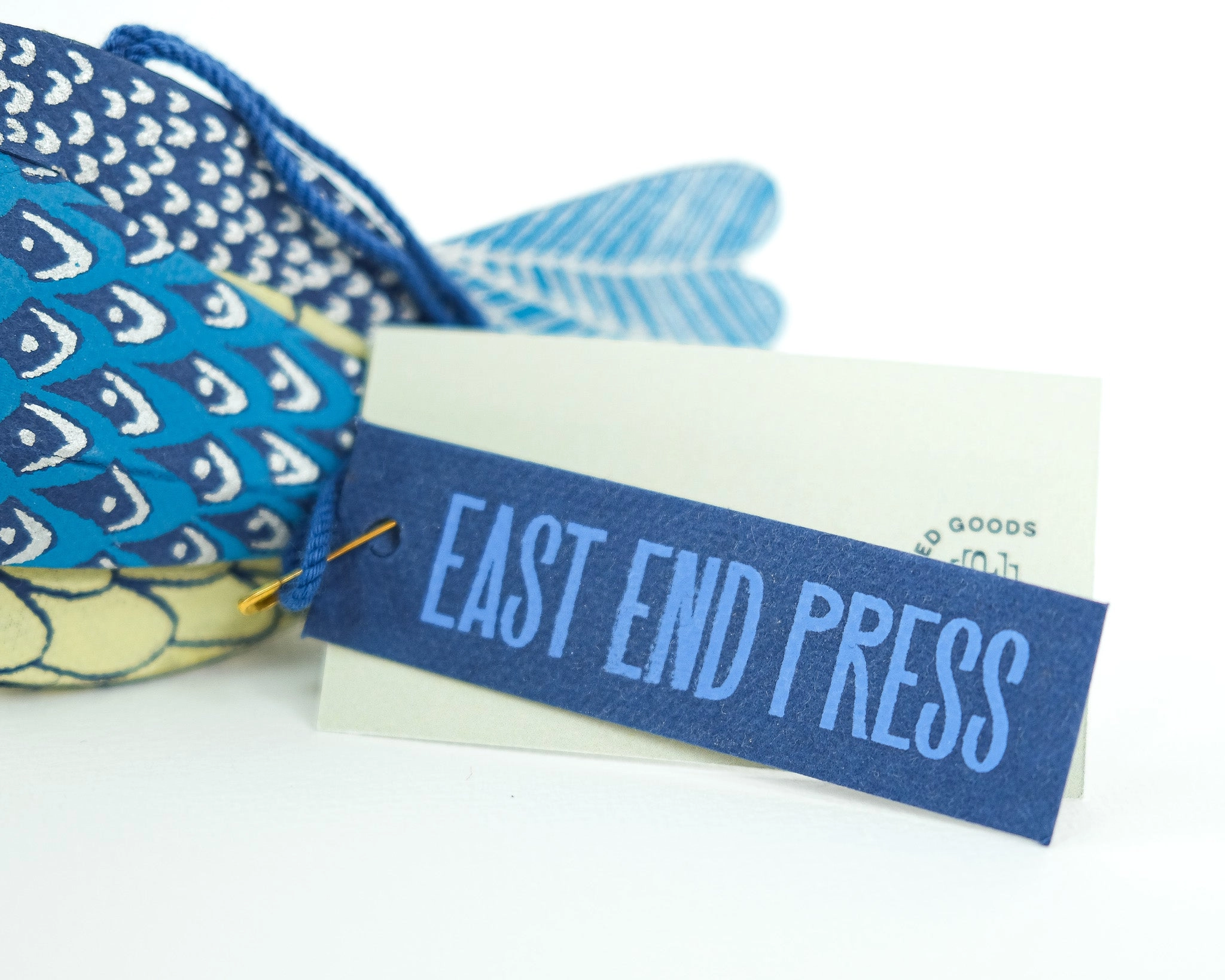 East End Press - Dove Screen-Printed Decoration