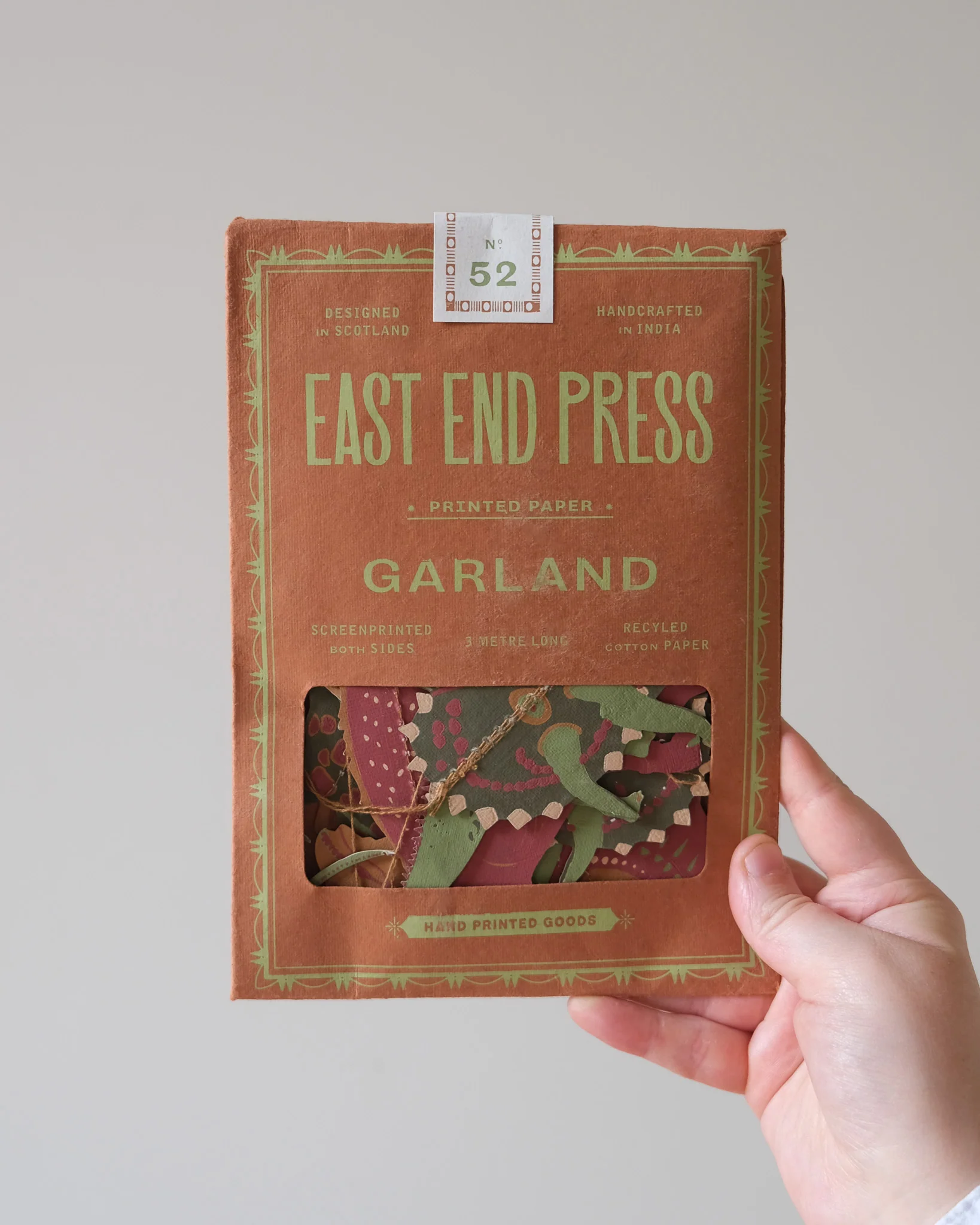 East End Press - Dinosaur Garland