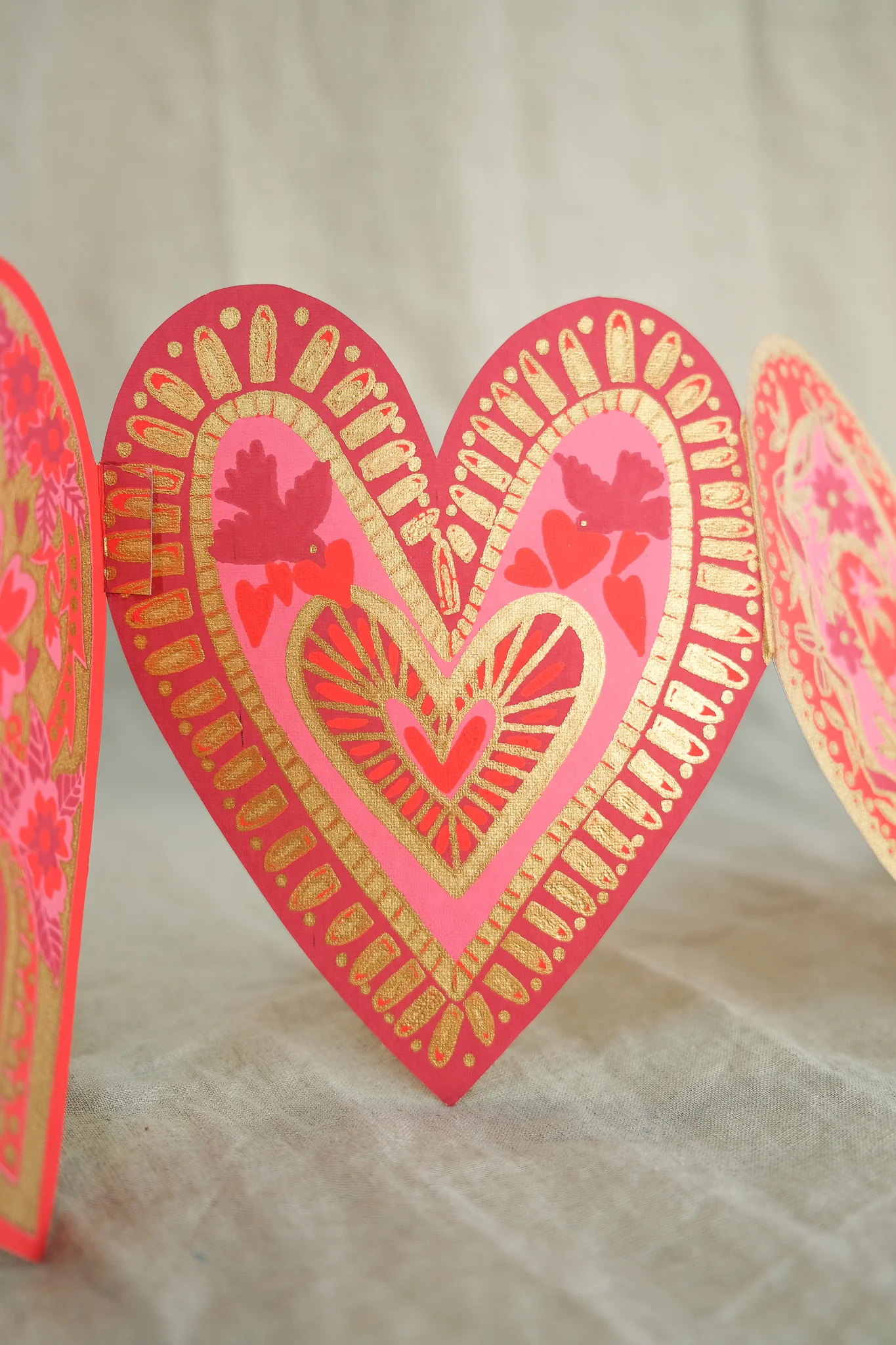 East End Press - Heart Garland - Image 2