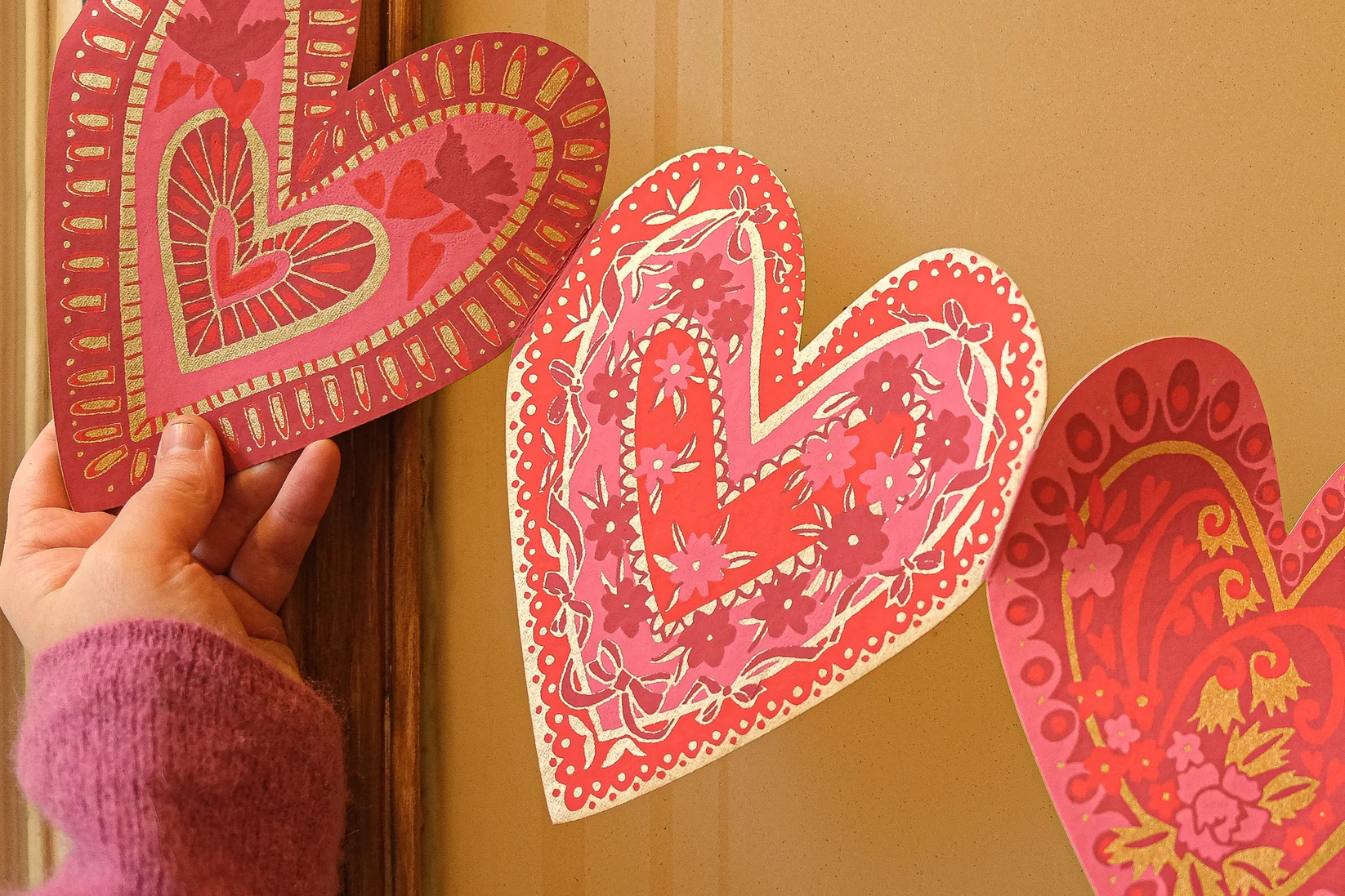 East End Press - Heart Garland - Image 3