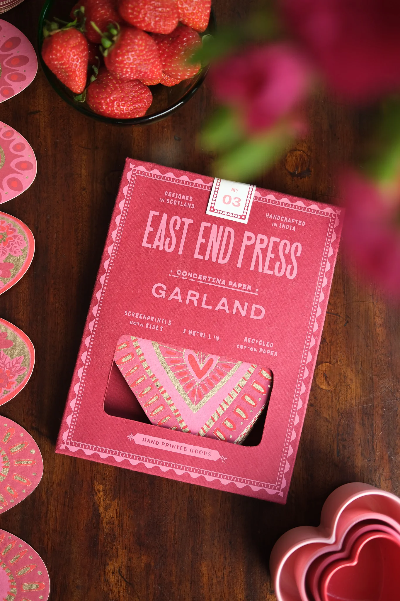 East End Press - Heart Garland