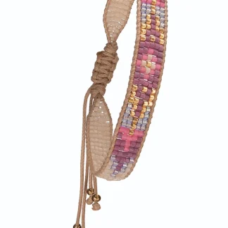 Hot Tomato - My Tribe Miyuki Bracelet