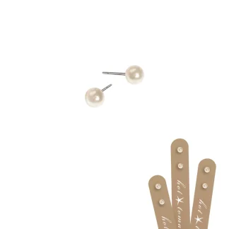 Hot Tomato - Mini Pearl Studs