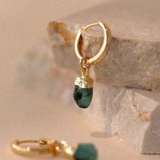 FORMATION Co. - MOHICA EMERALD HOOPS