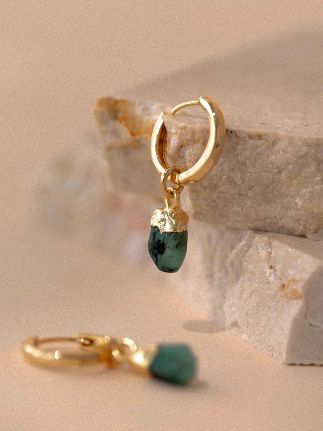 FORMATION Co. - MOHICA EMERALD HOOPS