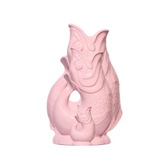 The Original Gluggle Jug Mini - Baby Pink