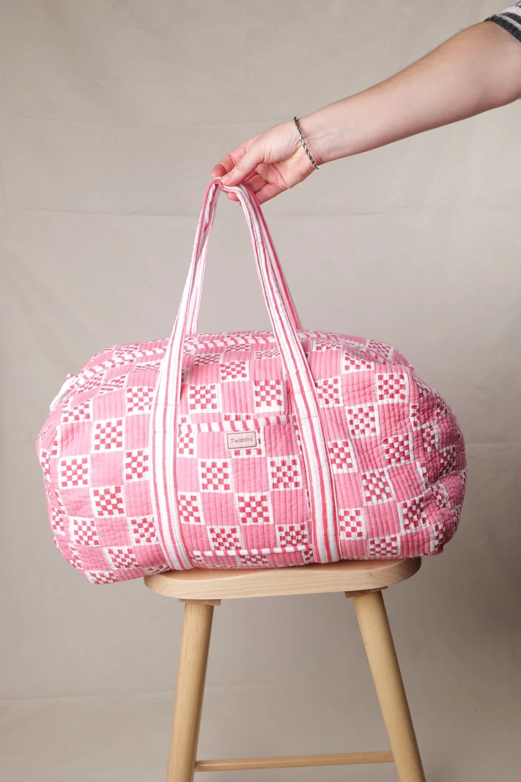 Twizzell Weekend Bag ~ Checkerboard