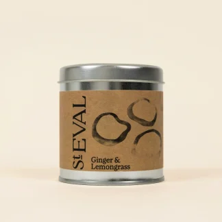 St Eval Ginger & Lemongrass Scented Tin Candle