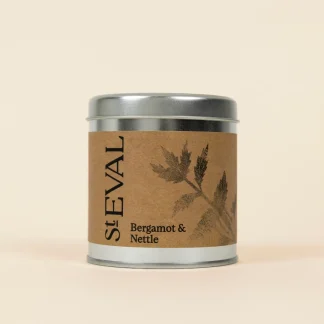 St Eval Bergamot & Nettle Scented Tin Candle