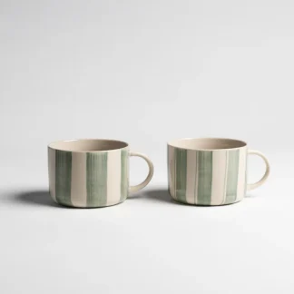 Kindred Mugs ~ Cornflower Mug Brushed Sage Green