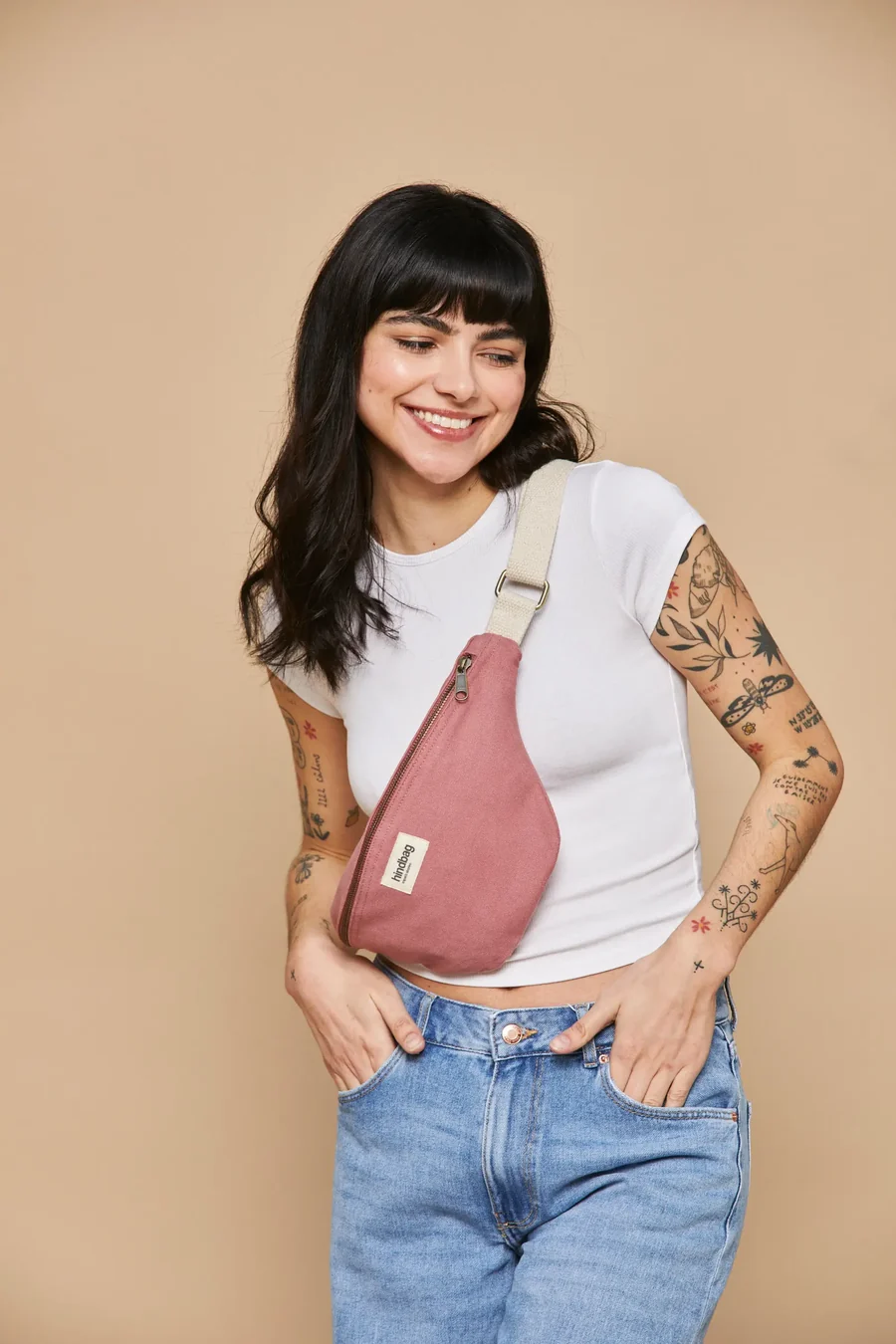 Hindbag Olivia Bum Bag ~ Blush Pink