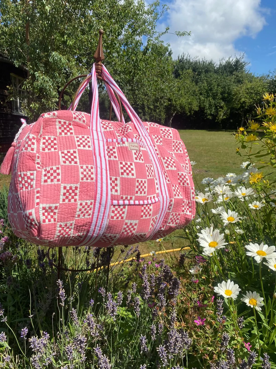 Twizzell Weekend Bag ~ Checkerboard