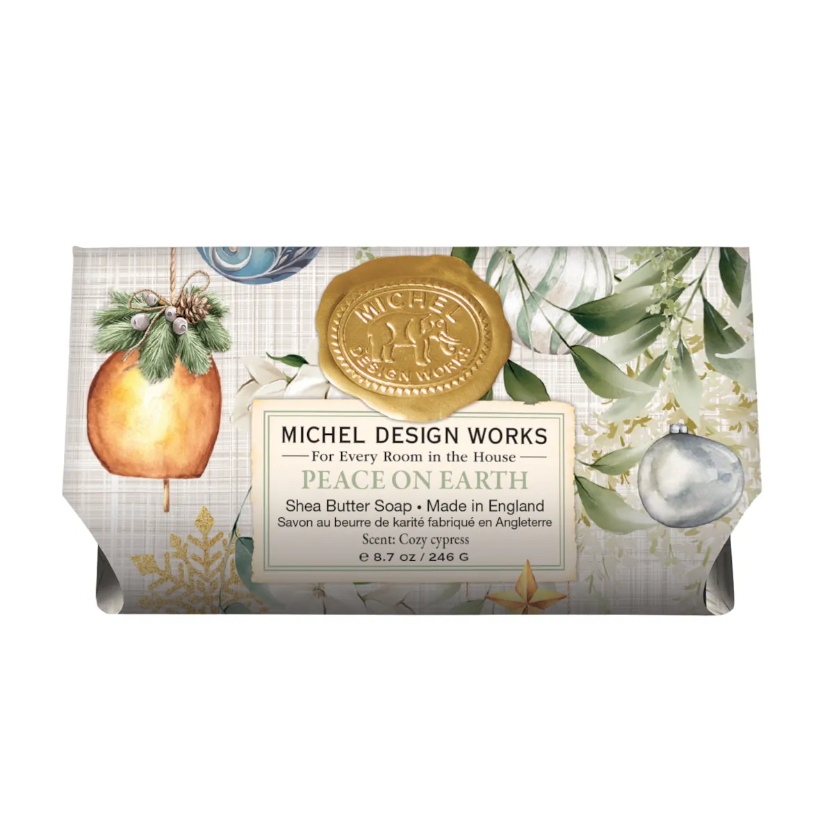 Michel Design Works Peace on Earth Soap Bar