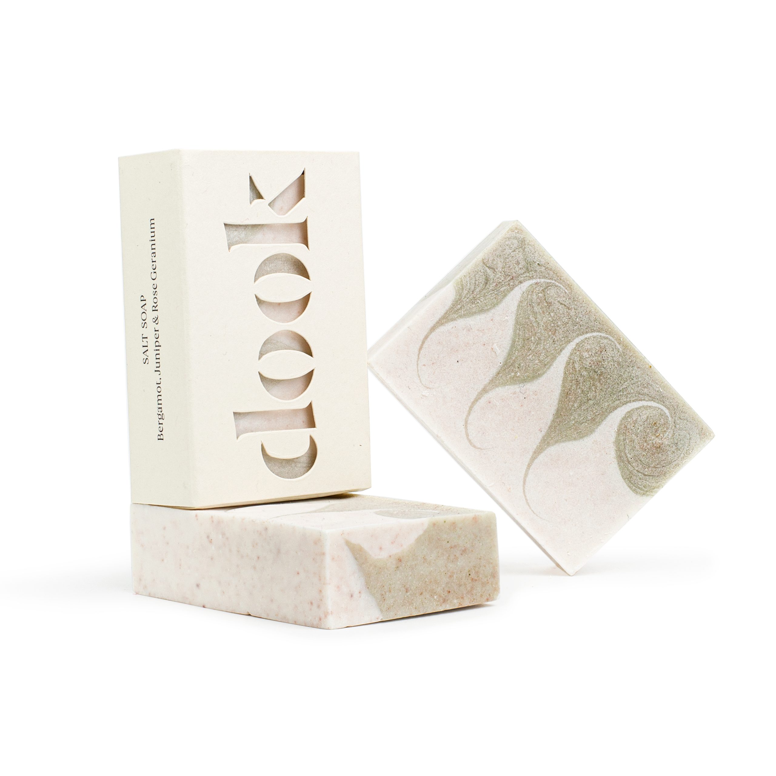 Dook Salt Soap ~ Bergamot, Juniper & Rose Geranium