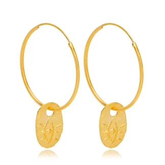 Amici Jewellery ~ Evil Eye Earrings