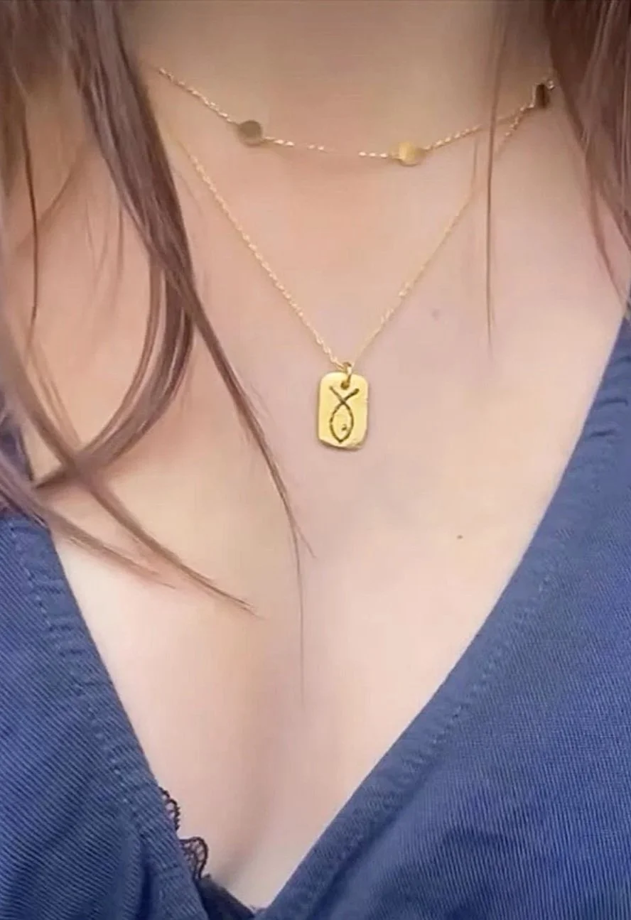 Amici Jewellery ~ Gold Fish Necklace