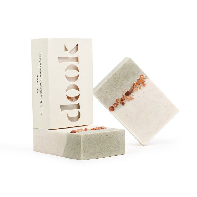 Dook Salt Soap ~ Mandarin, Bergamot, Rosemary & Cedar