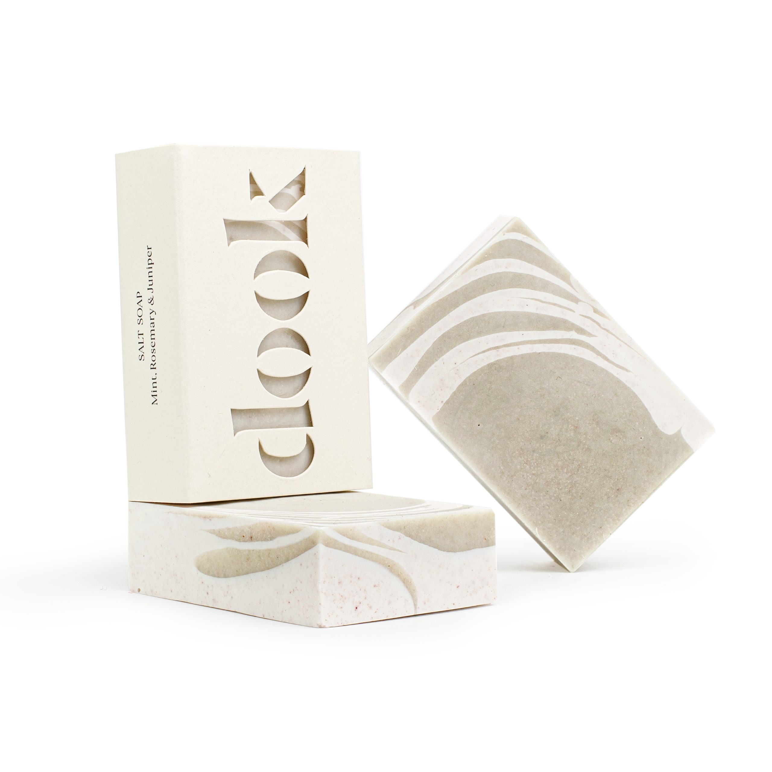 Dook Salt Soap ~ Mint, Rosemary & Juniper