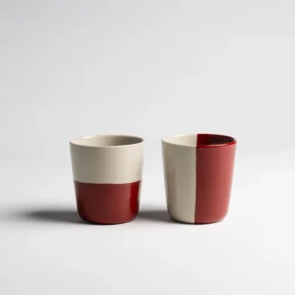 Kindred Mugs ~ Rue Beaker Large Earth Red
