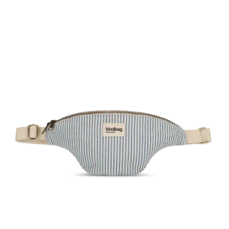 Hindbag Olivia Bum Bag ~ Blue Stripes